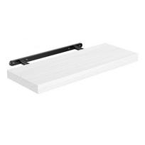 1pc Wall Mounted Floating Shelves Wooden Deeper Storage Shelf Multi Functional Thicker Bathroom Shelves balta