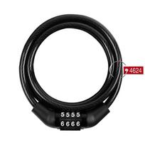 4-Digit Combination Cable Lock 5.5mm×1100mm Steel Bicycle Lock Anti-Theft Bike Cable Lock