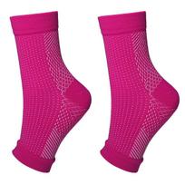 Ankle Support Socks Breathable Plantar Fasciitis Swelling Relief Compression Toeless Socks Women Men Elastic Running Socks S