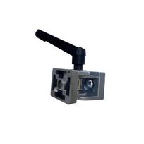 4040 Zinc Alloy Silver Adjustable Locking Lever Pivot Joint Industrial Design Outdoor Furniture Hinge Handle Workshop Warehouse 4040 sidabras