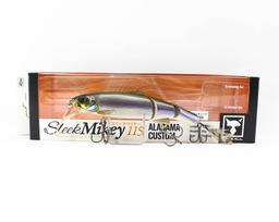 Jackall Mikey Sleek 115 Alabama Custom plaukiojantis masalas HL Japan Shad (1846 m)