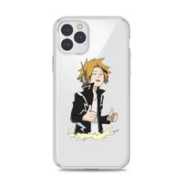 Denki Kaminari My Hero Anime silikoninis dangtelis skirtas Apple Iphone 12 Mini 11 Pro XS MAX X XR 6 7 8 Plus 6S 5 5S SE telefono dėklas ForiPhone 12 Mini