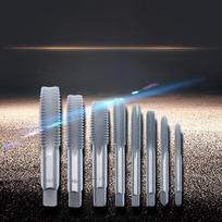 Legiruoto plieno vielos rankiniai sriegikliai: Kvadratinė rankena, tiesus griovelis, įvairios specifikacijos M3*0.5, two pieces per pair gray