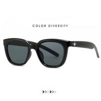 Sunglasses Women's Sunglasses Star Leg Metal Letter Frame Sunglasses Sun Glasses Fashion juoda