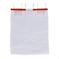 Honey Filter Bag Mesh,Nylon Strainer Equipment Beekeeper Tool Washable Extractor with Metal