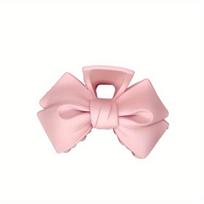 Simple hair accessories women's colorful bow grab clip hair ponytail shark clip bow tie Fashion temperament hair claw