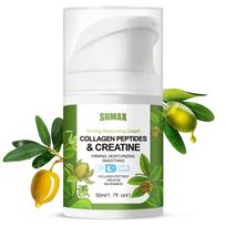 50ml Duckbill Press Bottle Jojoba Collagen Peptide Energizing Face Cream Moisturize and Brighten Skin Tone Revitalize and Nourish Hydrate 1 bottle