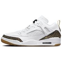 Air Jordan Spizike Low White Black Metallic Gold Men Sneakers HJ9019-100 42