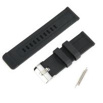 24mm Watch Band Silicone Pin Buckle Watch Strap Sports Wristwatch Accessory