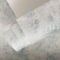 Mottled Plain Non Woven Fabric Cement Wallpaper Bedroom Living Room Sofa Background Bronzing Wallpaper Papel De Pared Industrial 0. 53x2m ežero mėlyna spalva