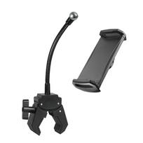 Multiple Angle Adjustable Phone Tablets Stand Clamp Mount For Desk Gym Live Streaming Bendable Goosenecks Design