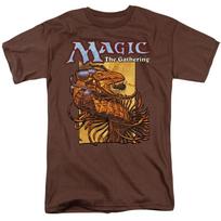 Magic The Gathering Urzas Saga Deck Art Mens T Shirt Coffee Officially Licensed Unisex T-Shirt S
