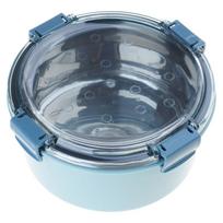Premium Stainless Steel Food Lunch Box Reusable Snack and Lunch Container Gift mėlyna