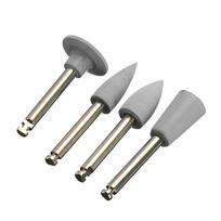 4Pcs/lot Dental Grinding Heads Teeth Polisher Low Speed Silicone Machine Dental Polishing Dental Tools Dentistry Lab pilka