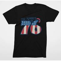 Spirit of 76 T-Shirt | Vintage American Flag Retro Patriotic Graphic Tee M