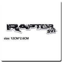 3D Metaliniai Automobilio Lipdukai SVT Raptor Logotipas Emblema Kėbulo Lipdukas Skirtas Ranger F150 F250 F350 F450 F550 SVT Dekoro Aksesuarai black