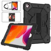 Case For iPad 12th A19 11th A16 Air 11 13 M2 M3 M4 Pro 11 13 8th 9th 10.2 5th 6th 9.7 Mini 6 7 Case Kids Hard PC Silicon Tablet Cover Stand Mini 6 7 8.3inch juoda