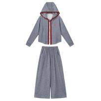 LUSON Girls' Autumn Casual Two-Piece Set 130 karališkos mėlynos spalvos
