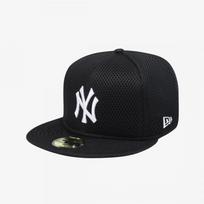 New Era New York Yankees Spacer Mesh Fitted Cap Black 15206381 BLACK/714