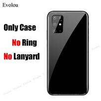 For Xiaomi Mi Note 10 Lite Case Tempered Glass Magnet Ring Holder Phone Case For Xiaomi Mi Note 10 Pro Hard Back Cover For Mi 10 Lite gray