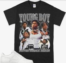 Youngboy Nba T-shirt Young Boy Never broke Again T-shirt Graphic Shirt M