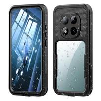 IP68 Waterproof Case For Redmi Note 15 Pro 5G Note 14 Pro 5G Metal Aluminum Swimming Phone Luxury Cover Capa Fundas Redmi note 15 Pro 5G