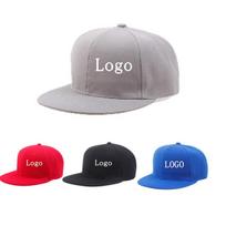 Customized Flat Brim Embroidery Snapback Caps Custom Sports Hats With Logo Cap Hip Hop Caps