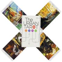 The Urban Tarot Cards A 78 Deck Oracle English Visions Divination Edition Borad Playing Games black