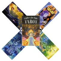 Po Ąžuolu Tarot Denis Unikalus Pranašysčių Lenta Žaidimas, Derinantis Faktą ir Grožinę Fantastiką Įžvalgiems Skaitymams black