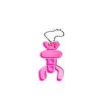 Rust-free Roblox Rainbow Friends Keychain Cute Silicon Bag Pendant For Kids Xmas Gifts Pink