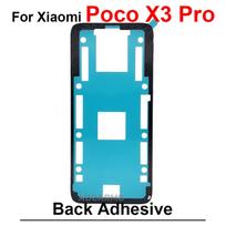1Pcs For Xiaomi Poco X3Pro F3 F4 X3 M4 Pro 4G 5G Rear Door Housing Sticker Back Cover Adhesive Glue Poco x3Pro
