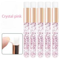 Wholesale 5pcs Eyelash Cleaning Brush Lash Wash Shampoo Clean Applicator Crystal Microbrush Eyebrow Lash Makeup Brush Extension