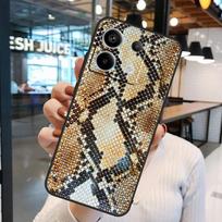 Snake Skin Texture Case For Xiaomi Redmi Note 14 Pro 10 11 12 13 15 Pro Plus Redmi 15 10C 12C 13C 14C 15C Cover Redmi 14C