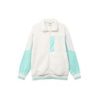 Puma Retro Sherpa Jacket With Contrast Panel And Warm Logo Men Jackets White 534678-93 M white