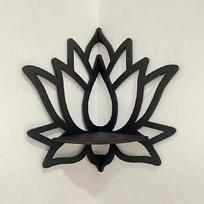 1 vnt. „Lotus“ lentynos, eterinio aliejaus žvakių stovas, akmens plaukiojanti sieninė lentyna, modernus namų dekoravimas, sienų dekoras, dovana