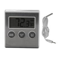 Digital Fridge Thermometer Alarm Memory Function Small Freezer Thermometer with Magnet for