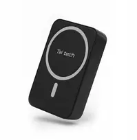 „Teltech“ išorinis akumuliatorius „MagSafe“ avarinis akumuliatorius 3A 15W juodas 10000 mAh  TPM-10