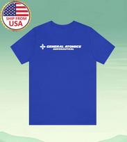 General Atomic Aeronautical Men's Blue Size S-5XL L