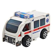 1Set 3D Puzzle Develop Patience Intellectual Development Paper Off-road Vehicles Puzzle Birthday Gift 3