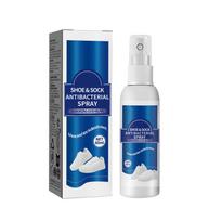 Shoe and Sock Antibacterial Spray Deodorizing Formula for Footwear and Fabric Odor Removal 60ml Long Lasting Freshness One Size balta