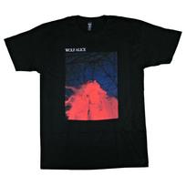 Vyriški Wolf Alice Šviečiantis veidas T-shirt Mažas Juodas 4XL