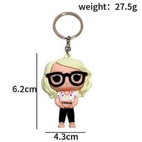 Swift Adorable Taylor Silicone Keychain Perfect Cartoon Figurine Gift Accessory 4