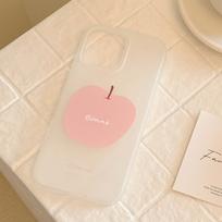 Pink Apple is suitable for 16 mobile phone cases 15promax Zhao Ruth, the same iphone17 Korean 13 small fresh 11 soft 17promax