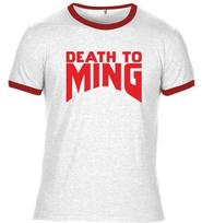 Flash Gordon Retro 80's inspired fancy dress white t-shirt OZ9936 S