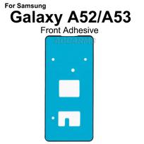 Aocarmo For Samsung Galaxy A34 A35 A52 A53 LCD Screen Waterproof Adhesive Front Glue Battery Back Cover Sticker A52 A53-Front