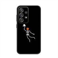 Basketball Sport Phone Case For Samsung S24,21,22,23,30,Ultra,20,Plus,Note,10,9,Black soft silicone case samsungS24