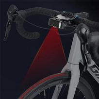 A84E-2PCS Bicycle Laser Calibrator Saddle Calibration Device USB Handlebar Saddle Center Adjuster Aligning Indicat violetinė