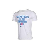 Nike Basketball Is My Summer Job Short Sleeve T-Shirt Men Tops White 923724-100 L