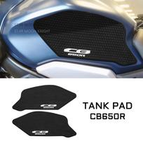 Motorcycle Side Fuel Tank Pads For HONDA CB650R CB 650 CB650 R    Tank Pad Protector Stickers Knee Grip Traction A set