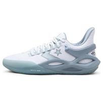 Converse ALL STAR BB TRILLIANT CX Round Toe Lace-up Abrasion Resistant Low Top Basketball Shoes Unisex White Grey 40.5 balta